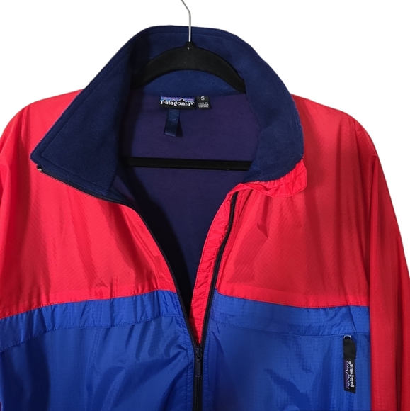 Patagonia Vintage Shelled Capilene Wind Breaker Fleece Lined Light Jacket Size S - Picture 3 of 11